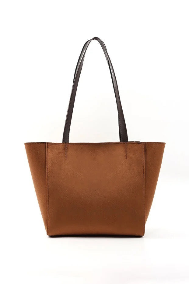 Hand Arm And Shoulder Bag Brown