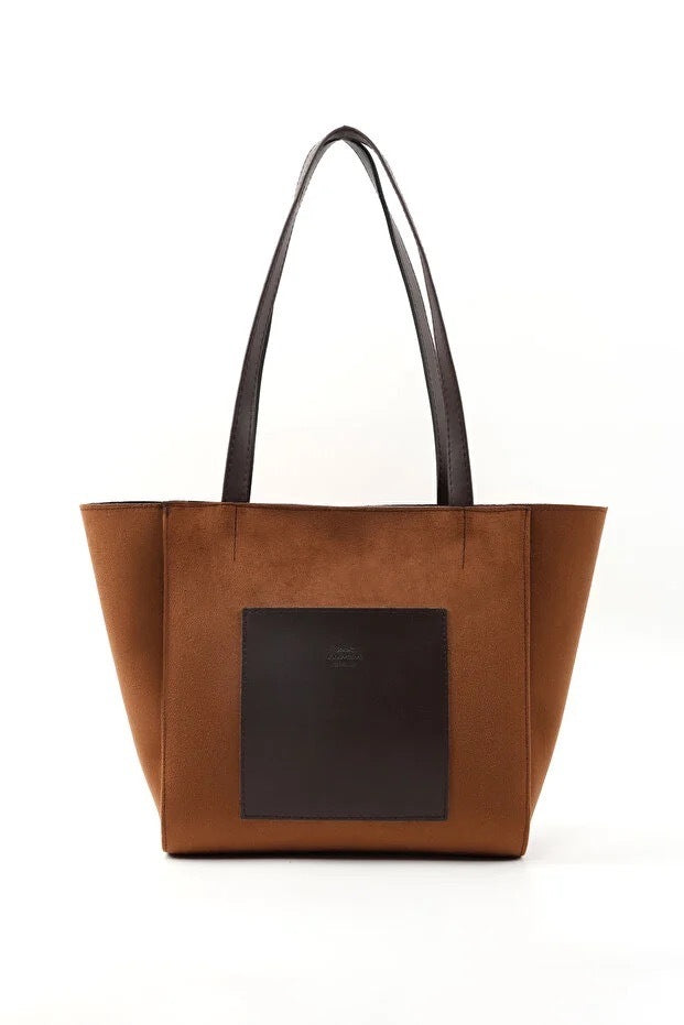 Hand Arm And Shoulder Bag Brown