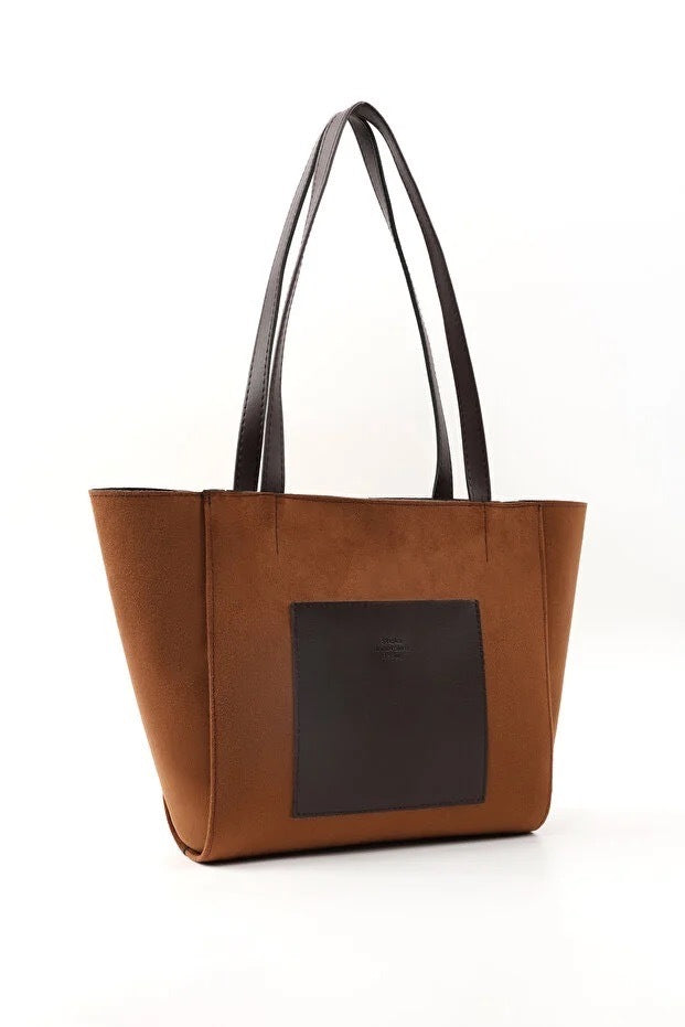 Hand Arm And Shoulder Bag Brown