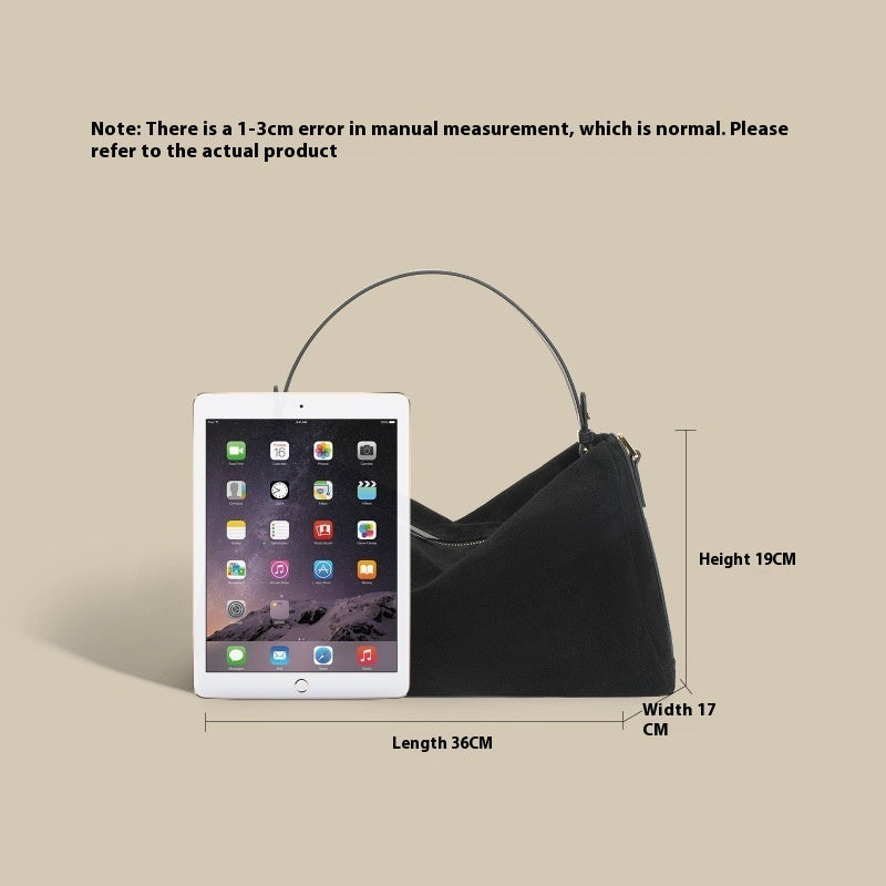 Solunara High-grade Versatile Cowhide Handbag